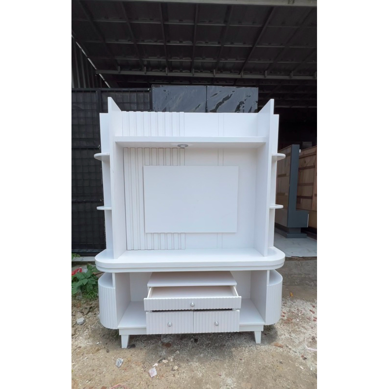 Bufet/Backdrop Tv Murah Aesthetic Cat duco Uk 160cm