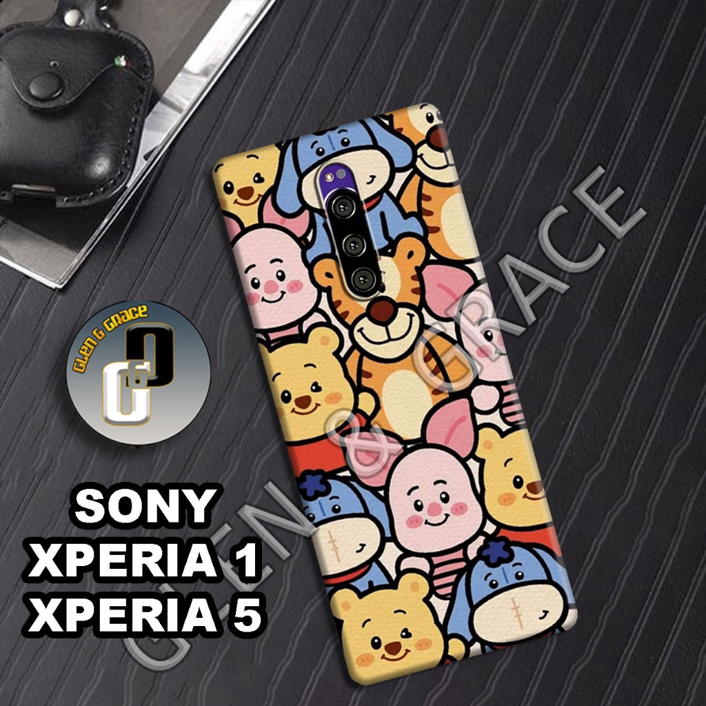 G54 - Case SONY XPERIA 1 - Bahan karet lentur - Motif CEWEK - Softcase SONY XPERIA 5 - Silikon lentu