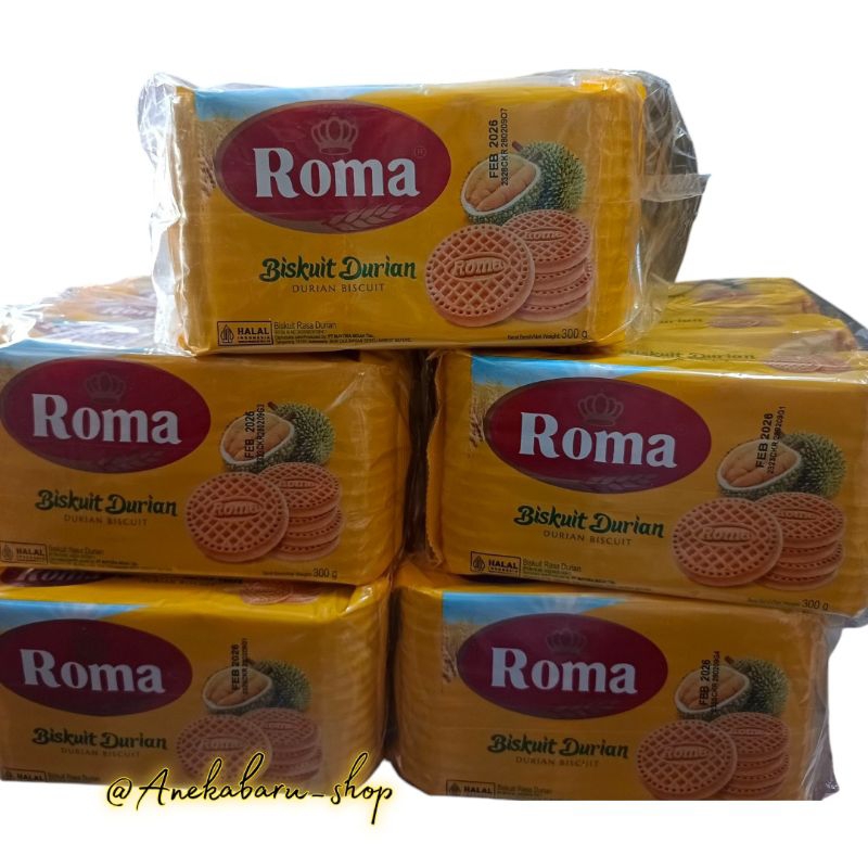 

ROMA KELAPA BISKUIT DURIAN 300gr