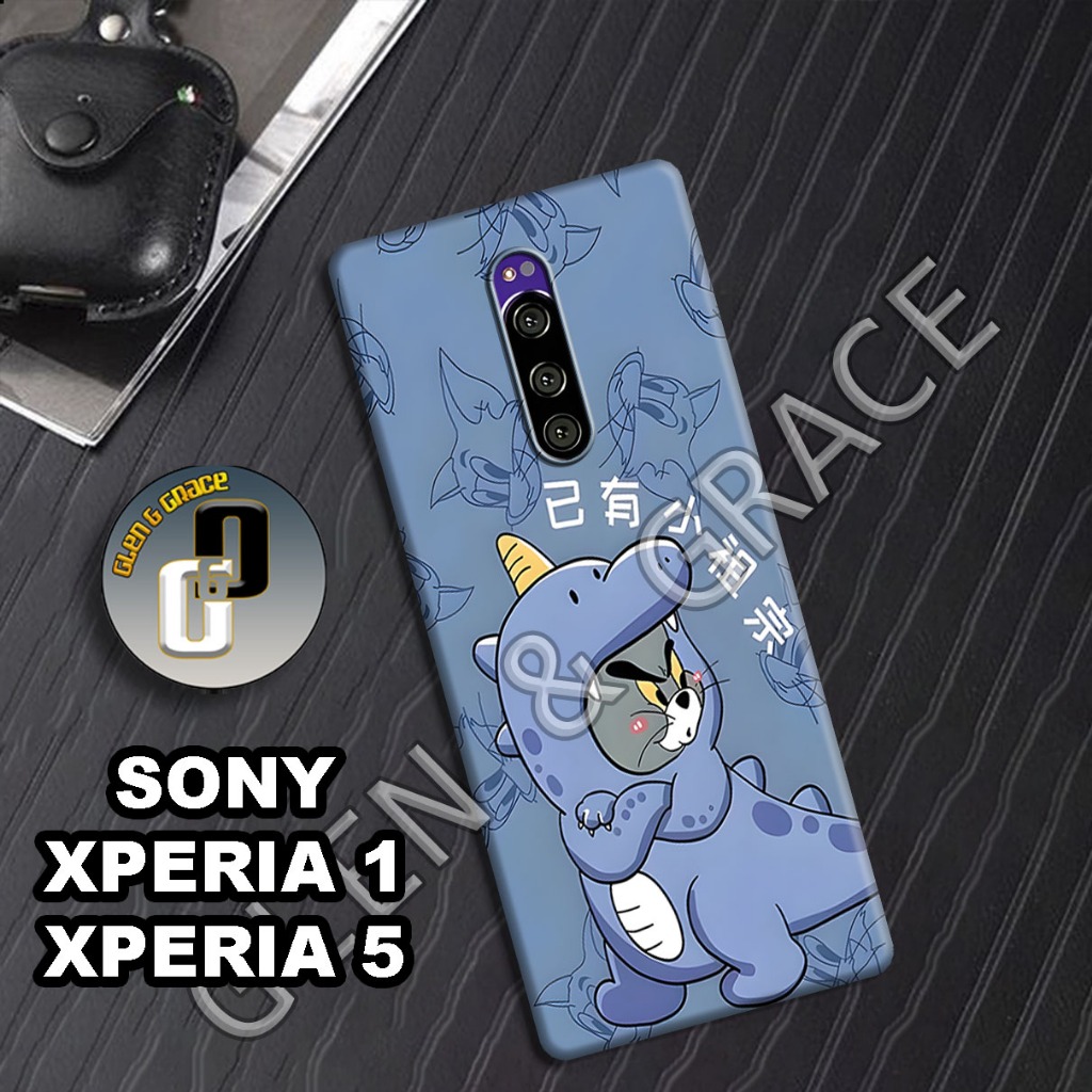 G58 - Case SONY XPERIA 1 - Bahan karet lentur - Motif COUPLE - Softcase SONY XPERIA 5 - Silikon lent