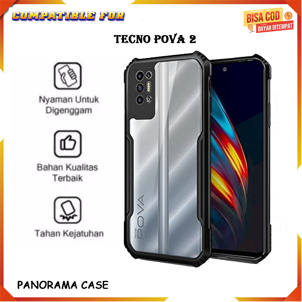 CASE TECNO POVA 2 Casing Xundd Transparan Clear Pelindung HP