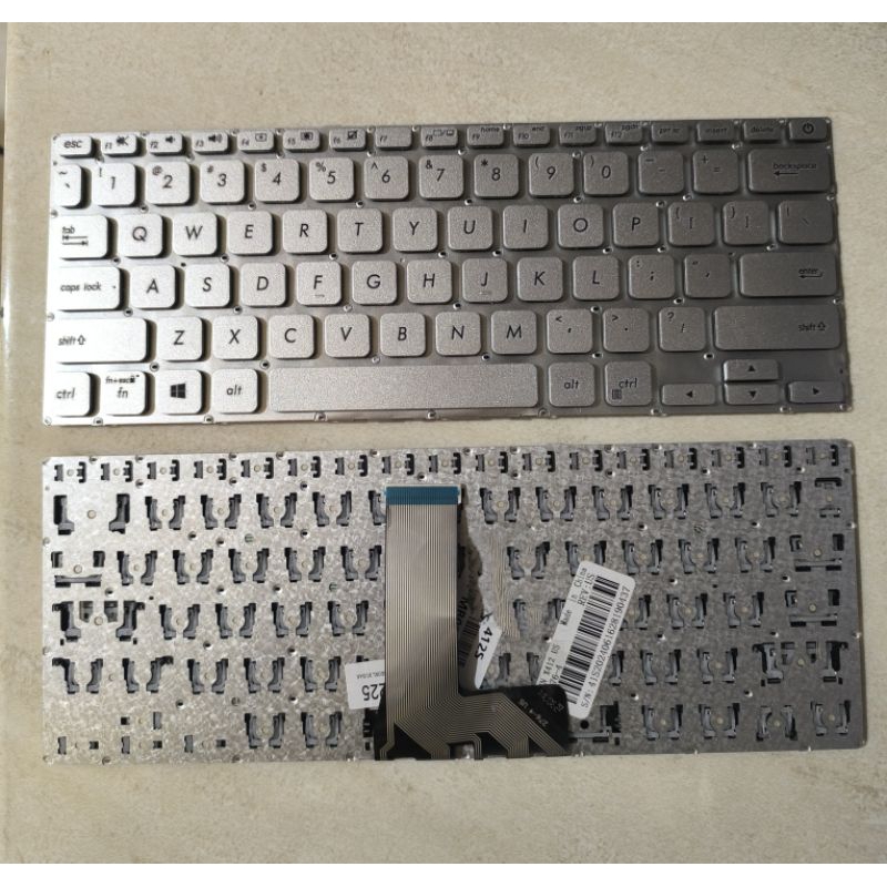 Keyboard Asus Vivobook 14 A412 A412DA A412F A412fFA A412FL A412UA Silver