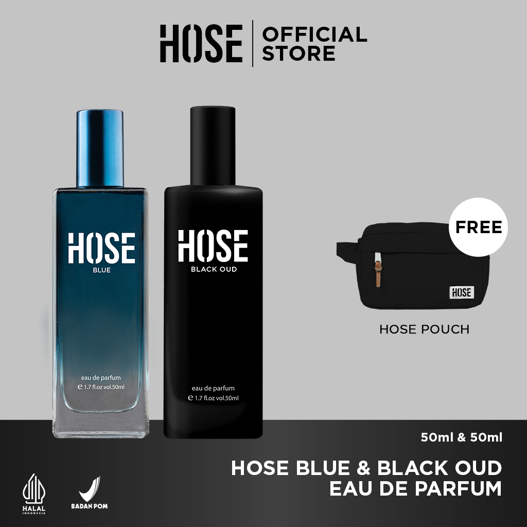 [FREE POUCH] HOSE Black Oud and Blue EDP