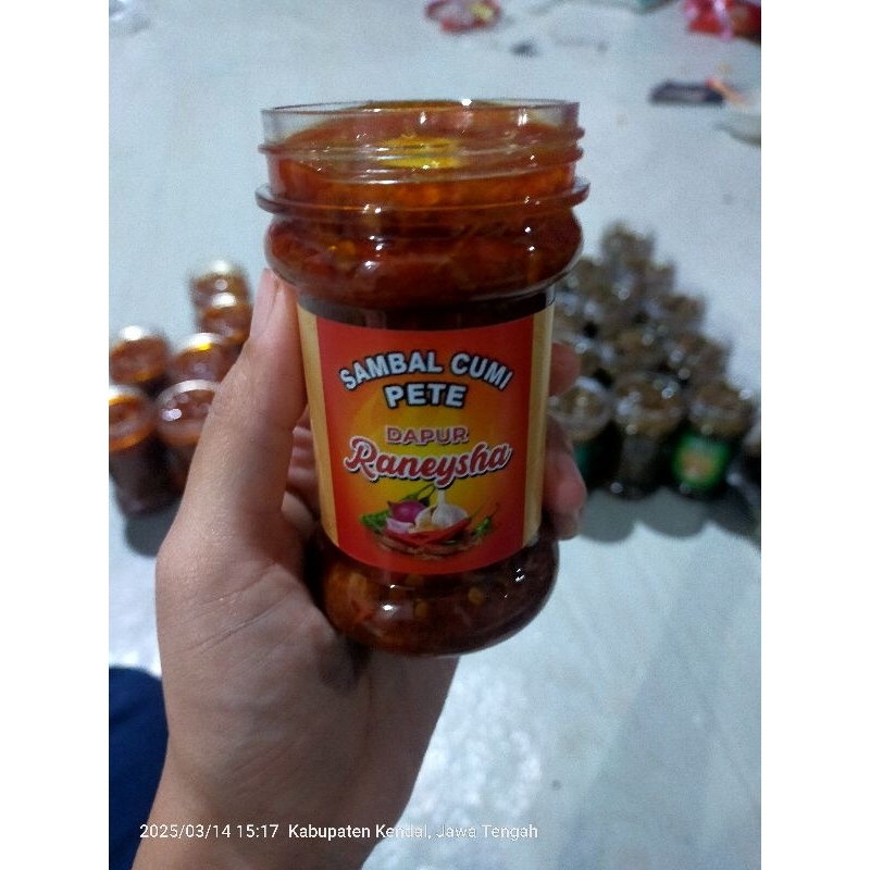 

sambal cumi peteDapurRaneysha