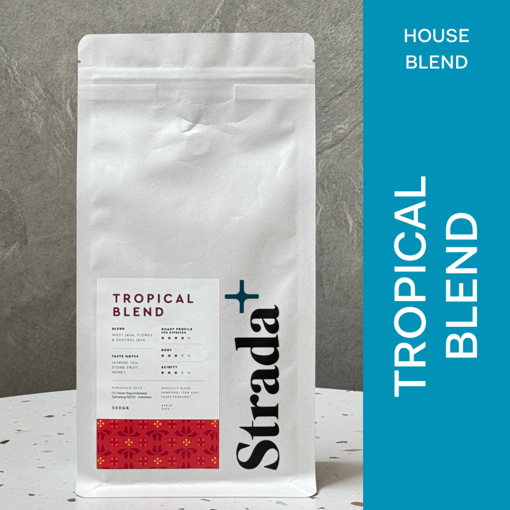 

Strada Coffee Kopi Arabica Espresso Blend Tropical Specialty Grade