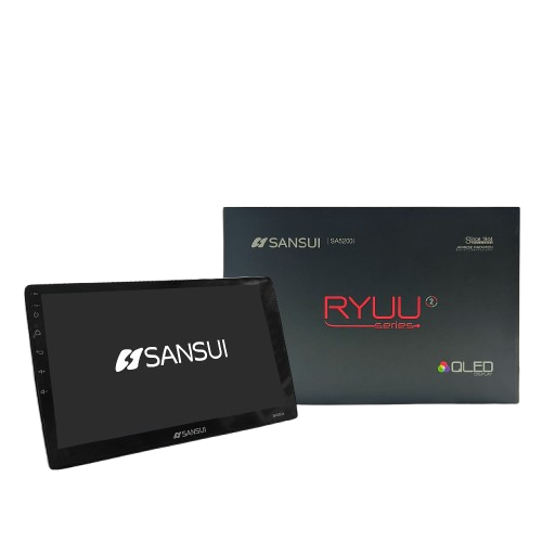 TV Mobil Android 9inch Sansui Ryuu Ram 4/64 QLED / Head unit 9 inch