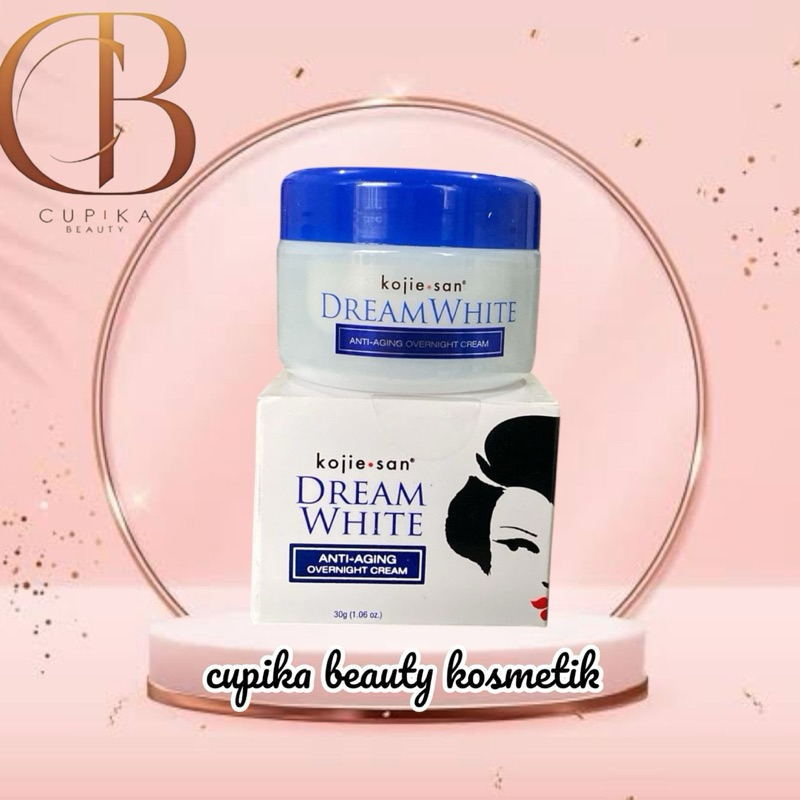 ada grosir in.iz - KOJIE SAN CREAM MALAM DREAM WHITE 30 GR - anti aging overnight cream