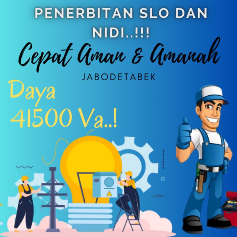 

SLO NIDI DAYA LISTRIK 41.500 VA - JABODETABEK