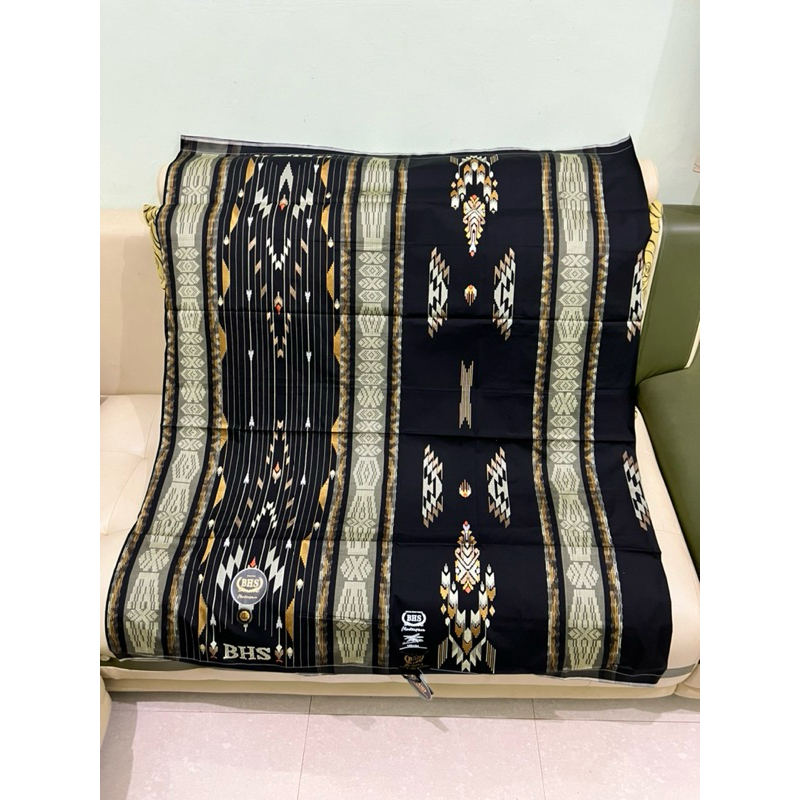 Sarung BHS Masterpiece Gold Songket Motif JIB SGE SIF Black Series