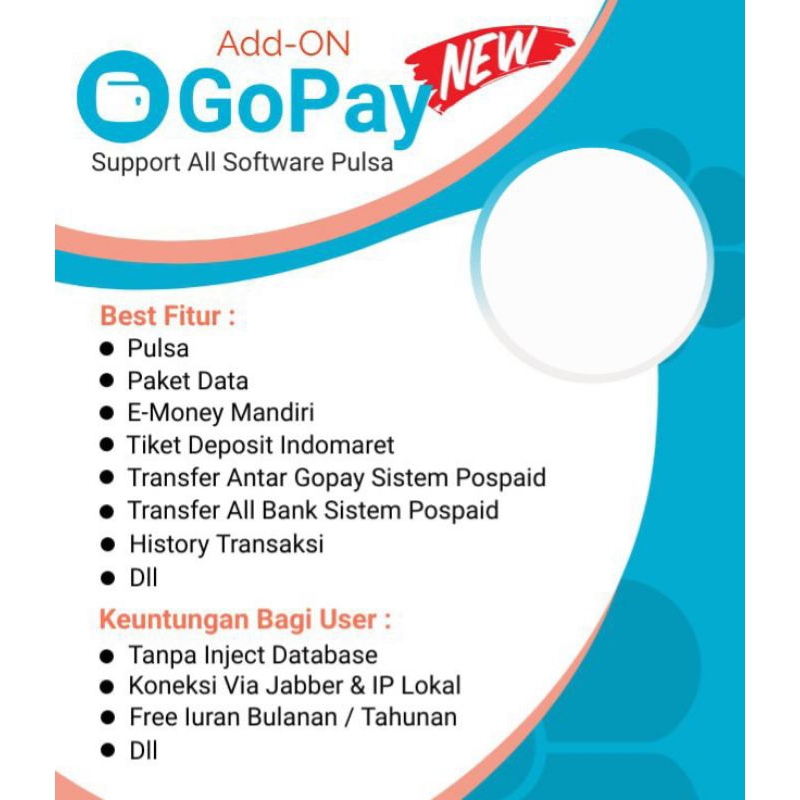 Addon Gojek Gopay Support All Software