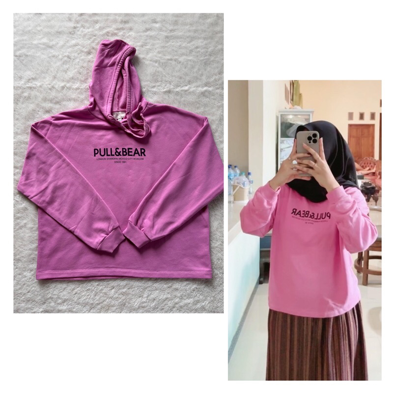 PRELOVED HOODIE PULL&BEAR ORIGINAL