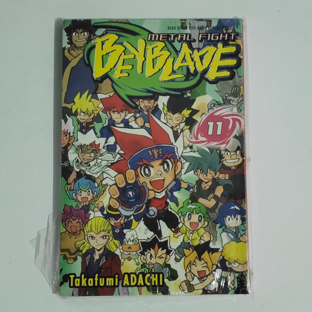 komik metal fight beyblade 11