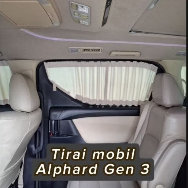 Tirai mobil Alphard Gen 3