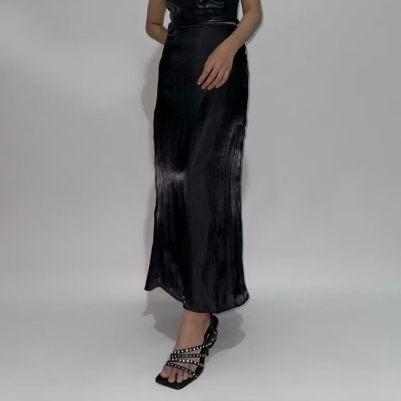 [PRELOVED] PUFF IT UP - Shimmer Skirt XXL