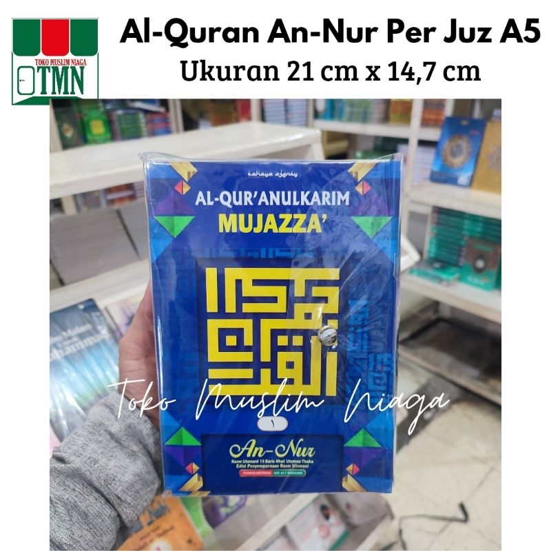 Alquran Mujazza Sedang - Alquran Mujazza Perjuz Alquran Annur Perjuz Alquran Kalam Perjuz A5