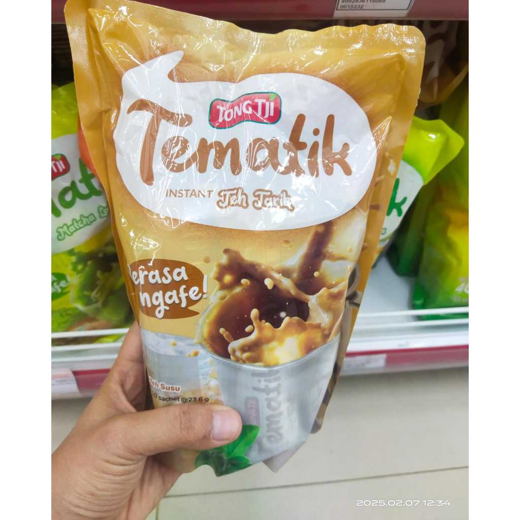 

Tong Tji Tematik Teh Tarik Instant Pouch / Tematik Instant Teh Tarik / Tematik Teh Tarik Isi 10 SachetTong Tji Tematik Teh Tarik Instant Pouch / Tematik Instant Teh Tarik / Tematik Teh Tarik Isi 10 Sachet