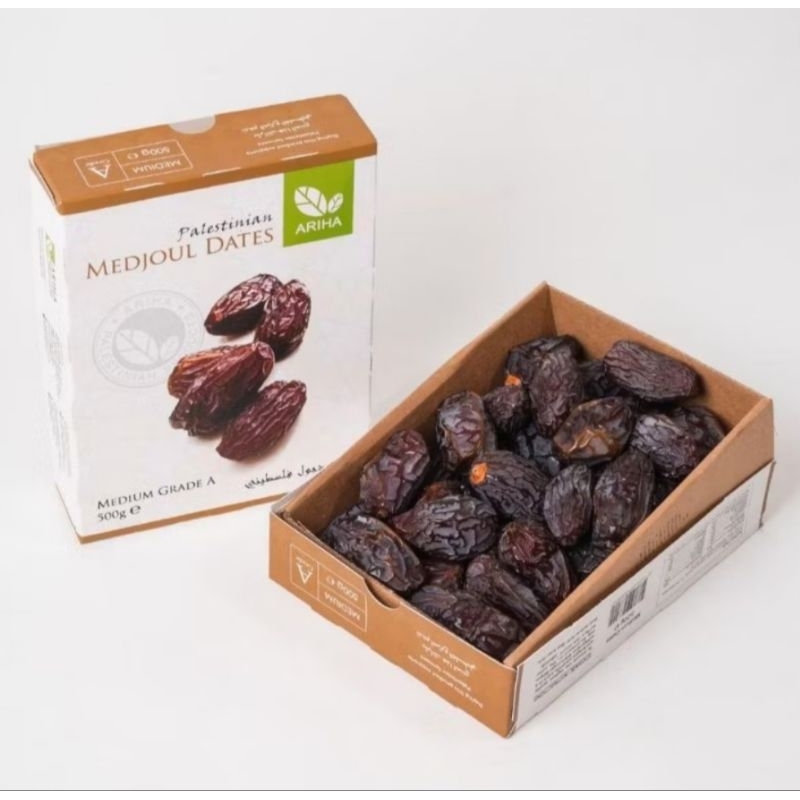 

*BARU, KURMA ARIHA MEDIUM GRADE A 500 GRAM , 100 % ASLI PALESTINA