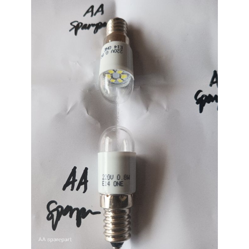 Lampu kulkas LED E14 / lampu kulkas E14