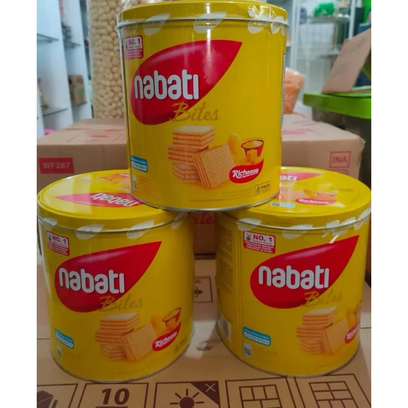 

Nabati Wafer Kaleng 1 Dus Isi 6