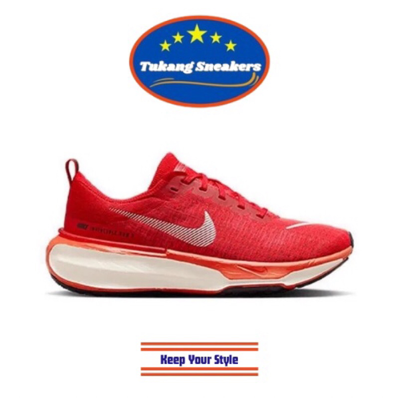 Sepatu Lari Pria Nike Invincible 3 Red NIKDR2615601