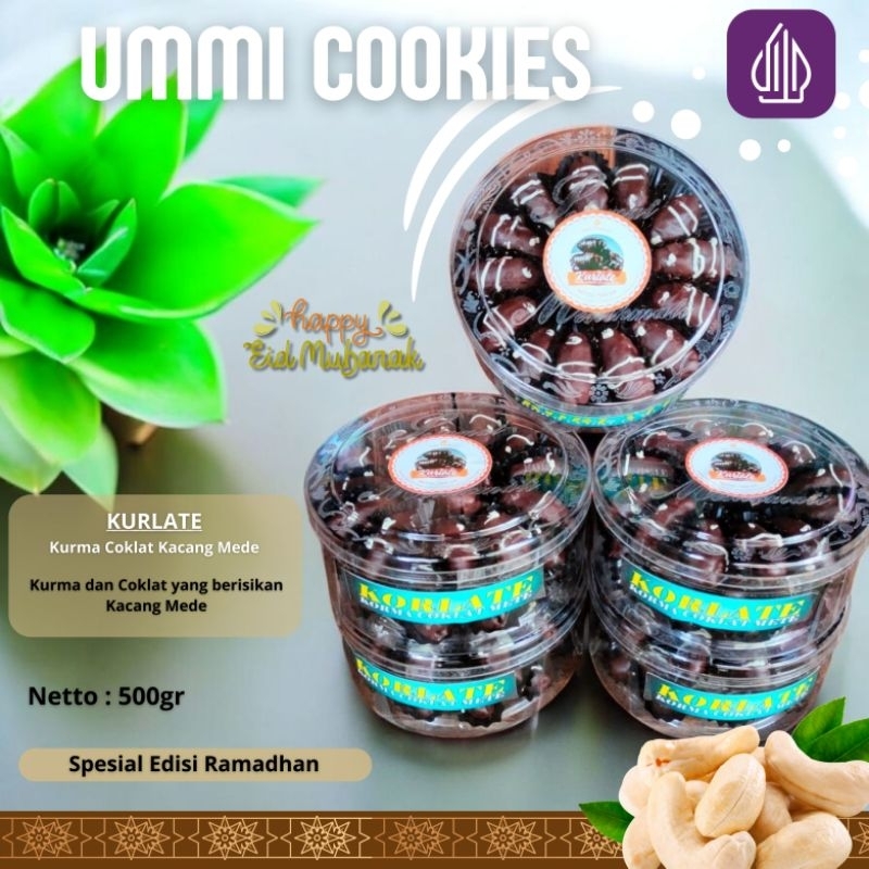 

Kurlate (Kurma Coklat Kacang Mede) 500gr