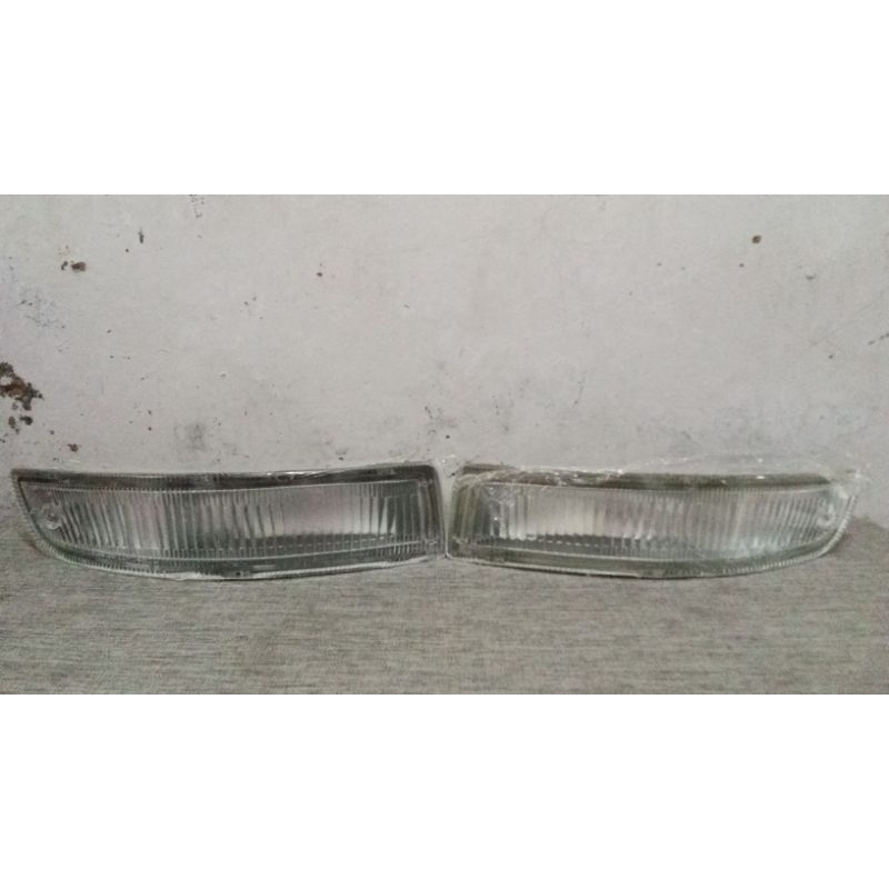 lampu sein sen bumper bemper depan Toyota Corona Absolute ST191 clear original