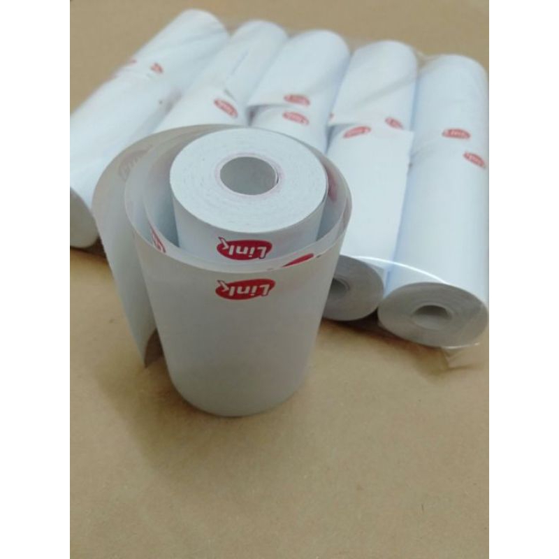 

kertas kasir thermal EDC logo link 57×30mm paket 10roll