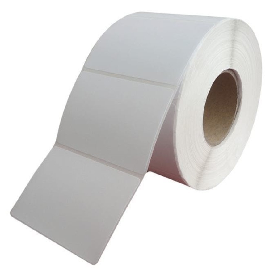 

TERMURAH KERTAS STICKER LABEL PRINTER SEMICOATED 100X100mm ISI 500 LEMBAR 100 x 100 mm