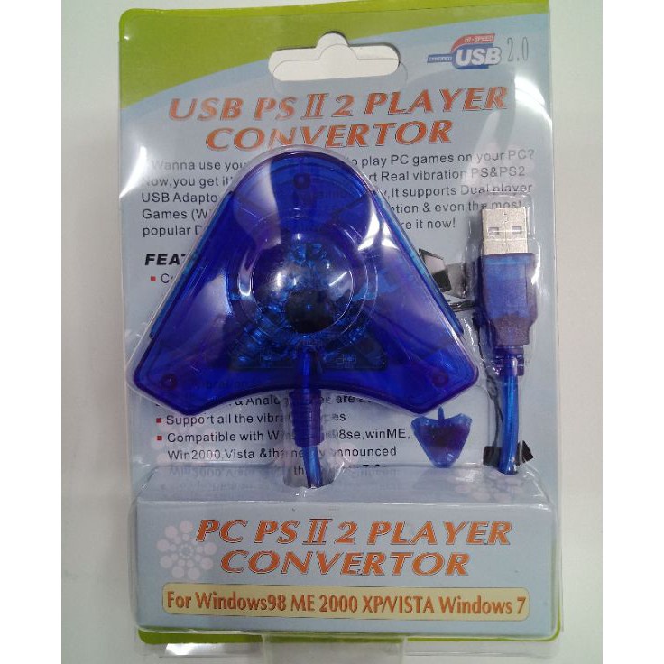 Super Stik PS2 Converter USB 12 Slot Stik PS2 ke PS3