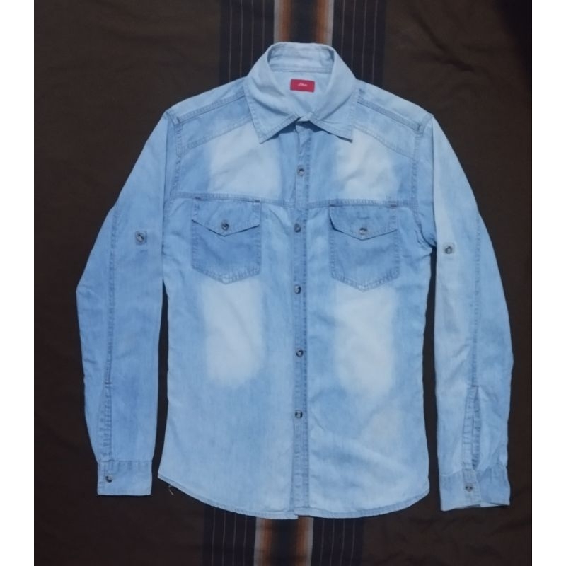 Kemeja Denim s.Oliver