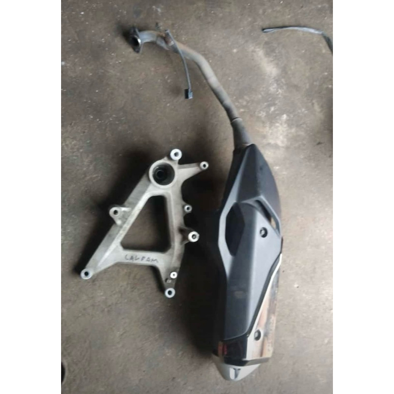 Knalpot Kenalpot ARM Fullset ABS Cakram All New Vario 160 Kode K2S Original