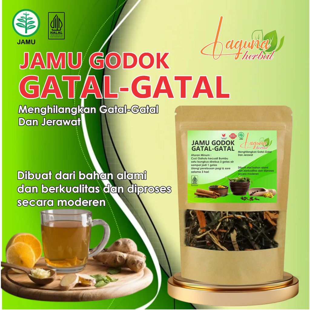 

Jamu Godok Alami Gatal-Gatal Herbal 100 gram