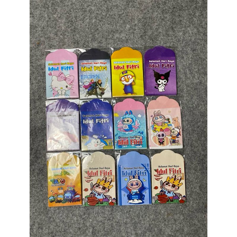 

100PCS AMPLOP LEBARAN MURAH AMPLOP LEBARAN MEDIUM