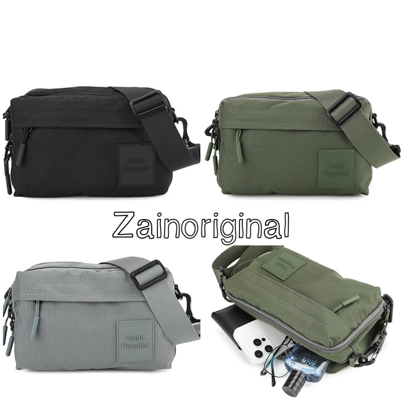 ORIGINAL HUSH PUPPIES ZON MESSENGER BAG TAS SLEMPANG PRIA TERBARU