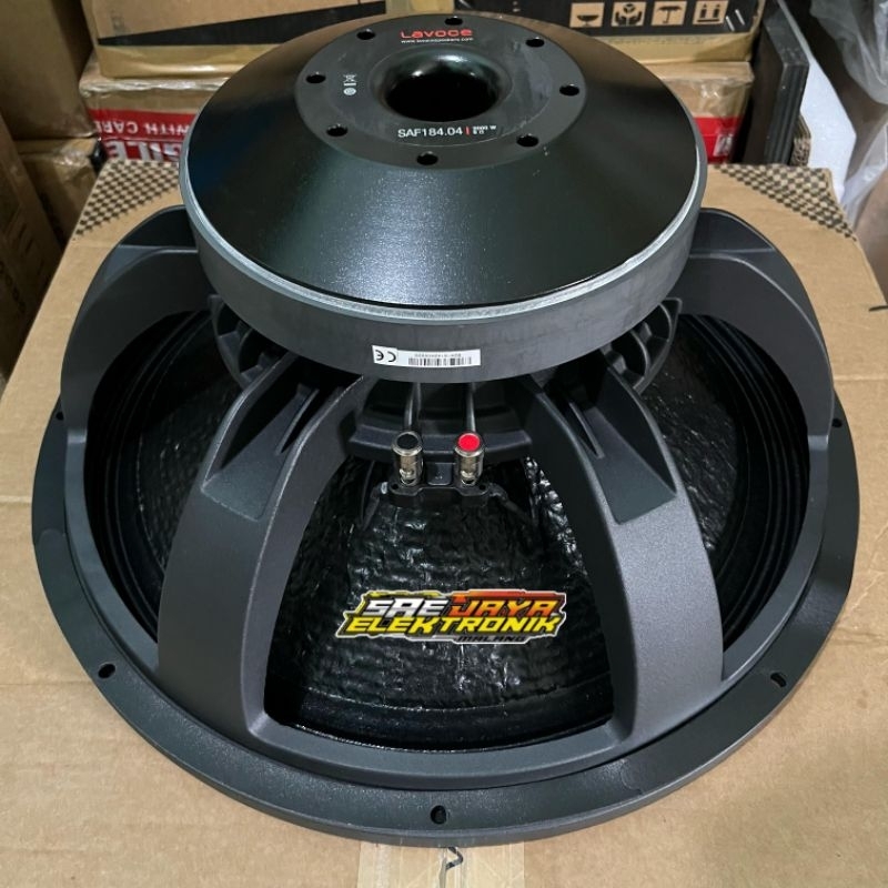 Speaker Komponen Lavoce SAF 184.04 / SAF184.04 / SAF 184 - 18 Inch