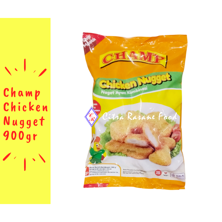 

Champ Chicken Nugget / Naget Ayam 900gr