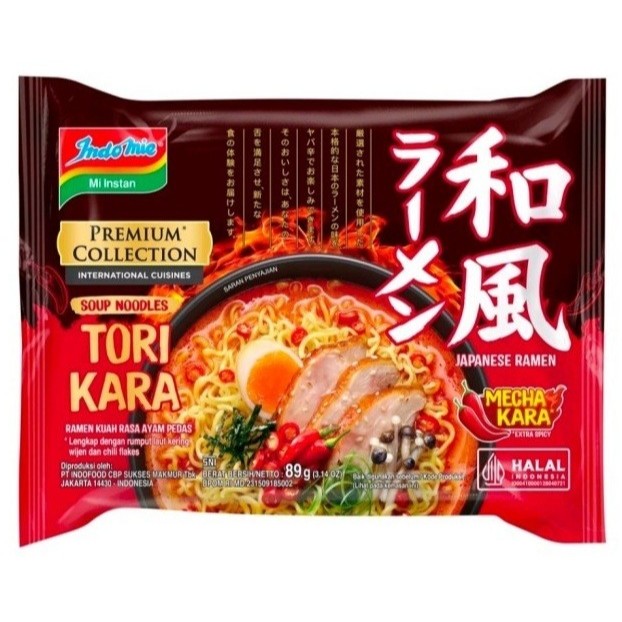 

indomie keriting premium tori kara 89