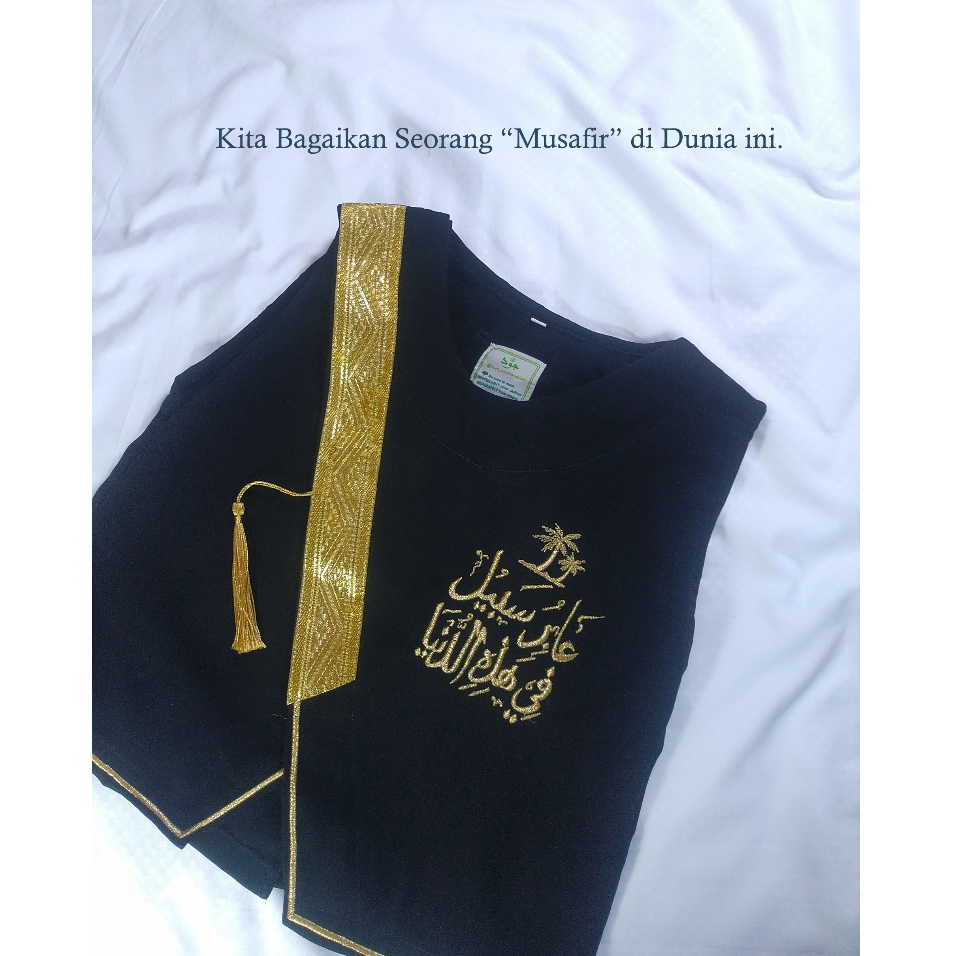 0-13th ROMPI ARABIAN ANAK Pasangan Jubah Anak Putih