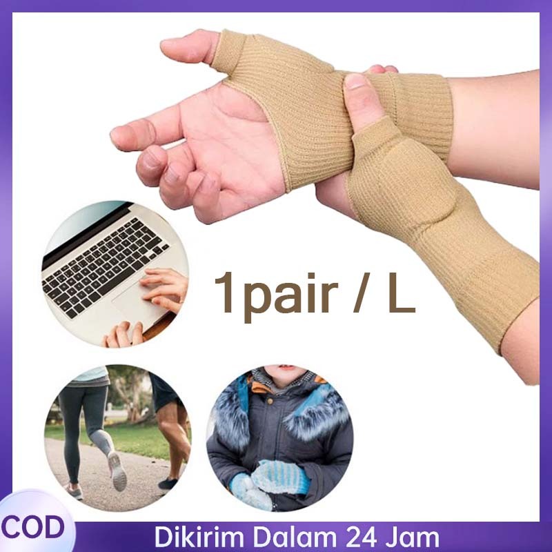 1 Pasang Wrist Support Deker Pergelangan Tangan Pergelangan Tangan Cedera Wrist Thumb Support