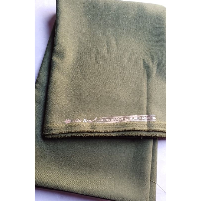 Kain Bahan Jas PSU Persit  Kulit Jeruk MUPUS