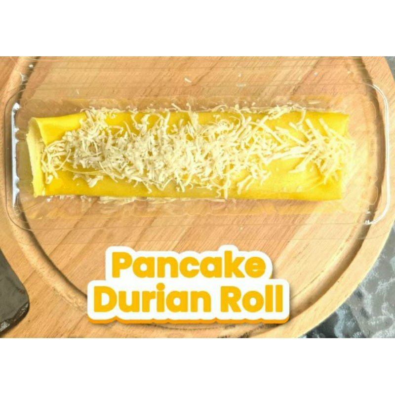 

PANCAKE DURIAN ROLL 1PCS HOMEMADE GOJEK INSTAN