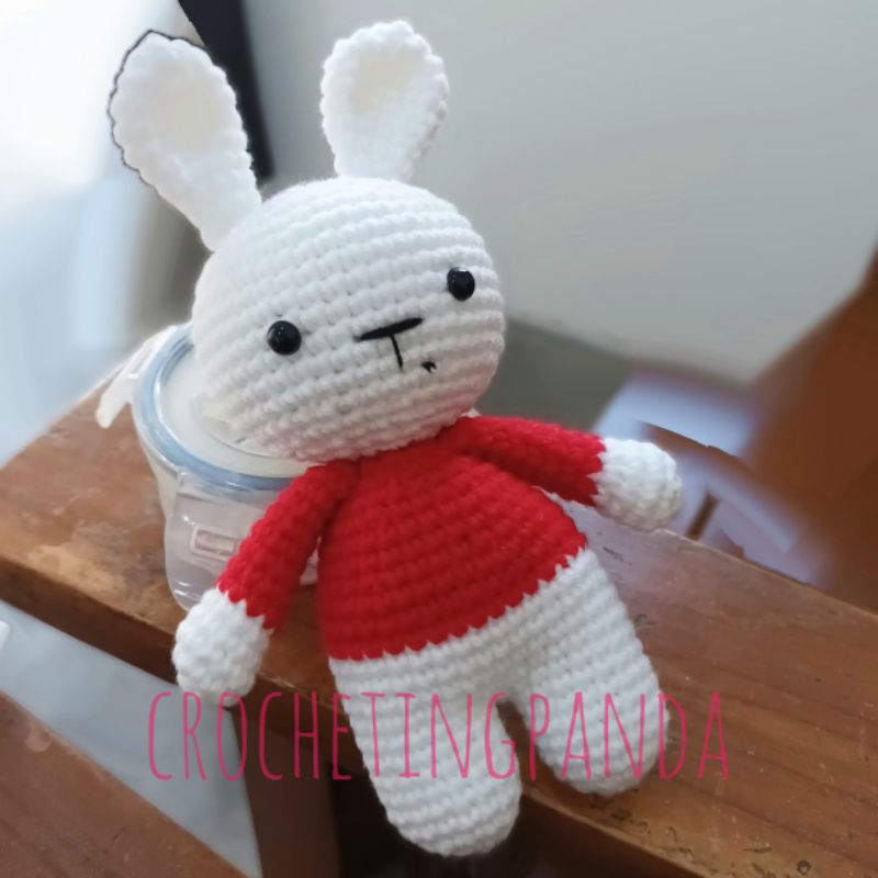 [OPEN P.O] TUTU KELINCI AMIGURUMI BONEKA