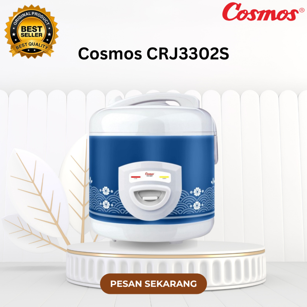 RICE COOKER COSMOS  NON STICK CRJ8229WBS 2L/CRJ-8229WBS/CRJ-8229-WBS/CRJ 8229WBS /CRJ 8229 WBS