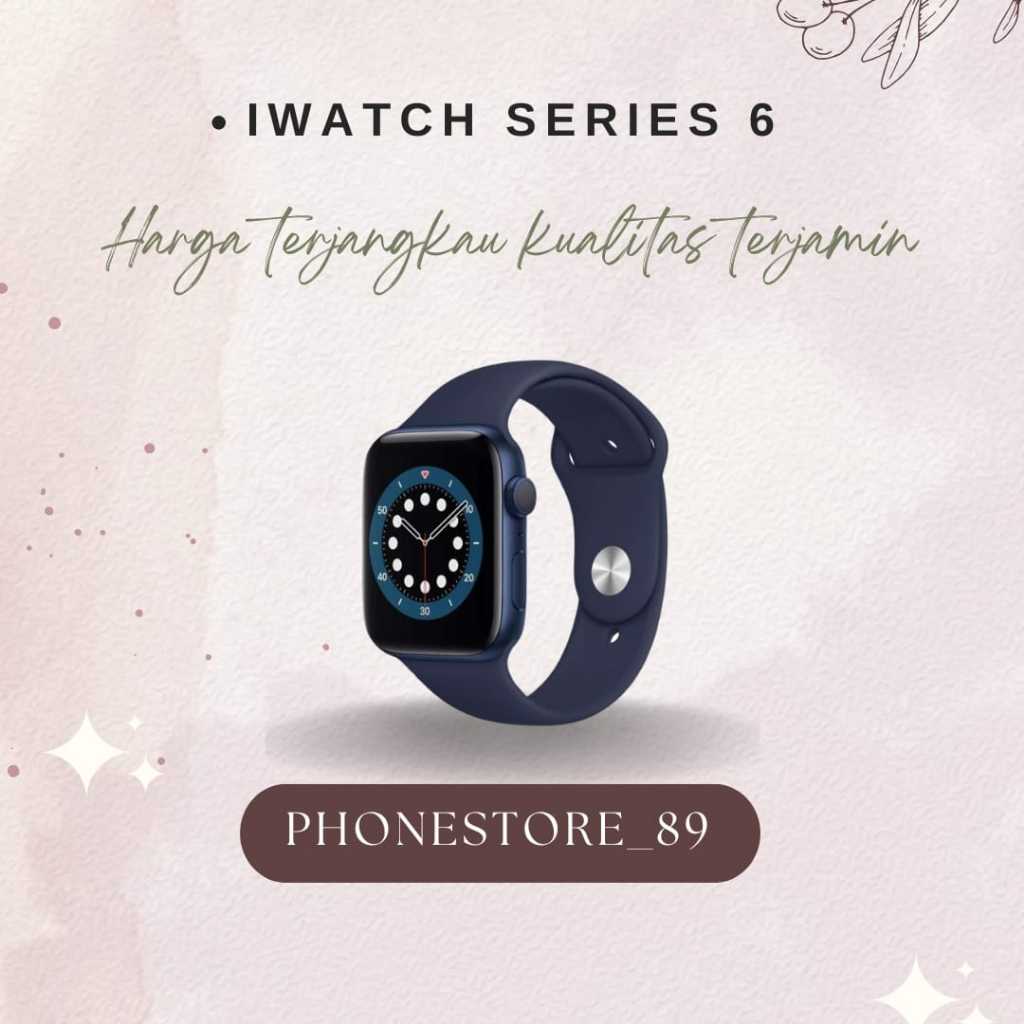 Apple Watch/iwatch Series 6 40MM/44MM S6 Second Original 100% Fullset Bergaransi EX internasional