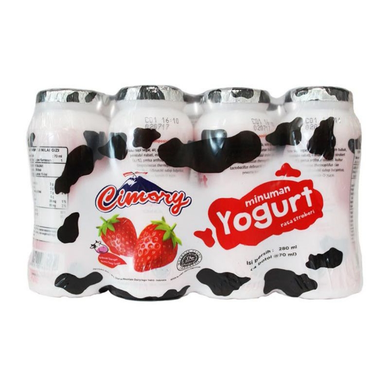 

CIMORY YOGURT MINI STROBERI isi 4
