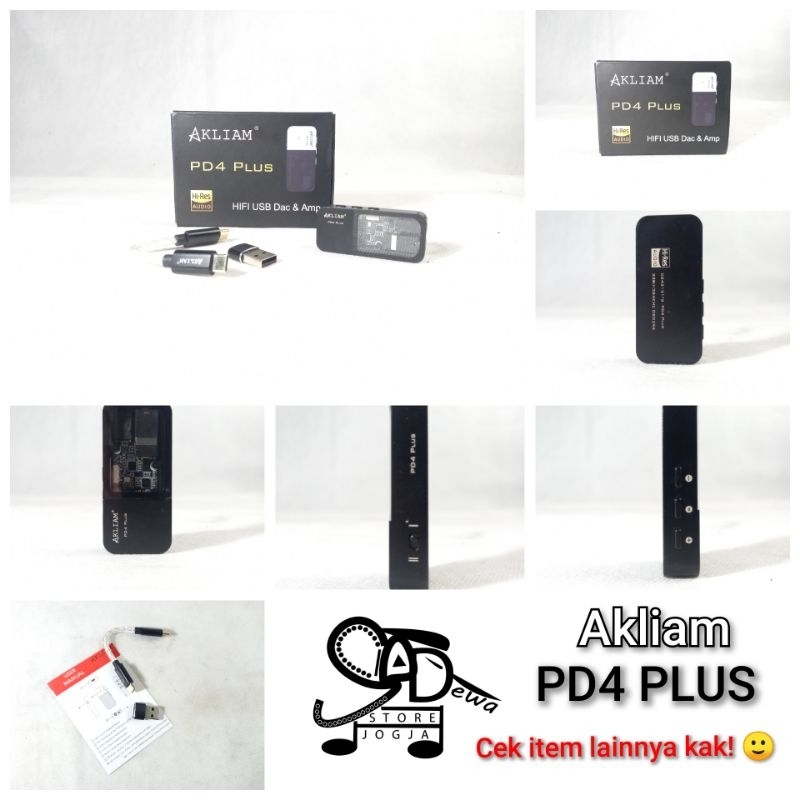 AKLIAM PD4 PLUS DAC PD4+ DIGITAL AUDIO CONVERTER PLAYER DONGLE bkn pd5 bekas preloved 2nd second sek