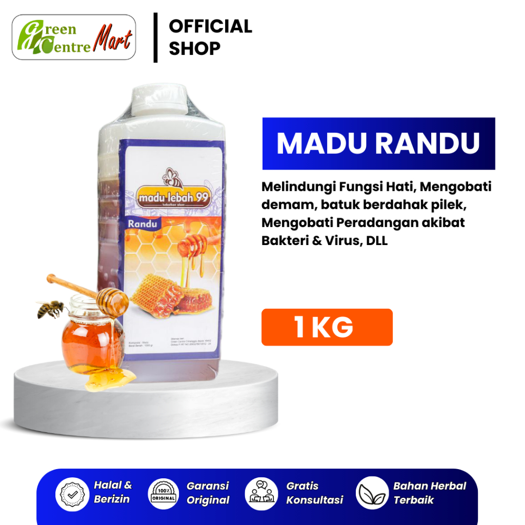 

JUAL MADU RANDU ASLI MURNI 1KG / MULTIVITAMIN ANAK / HERBAL MADU ANAK GEMUK / HARGA MADU ASLI MURNI