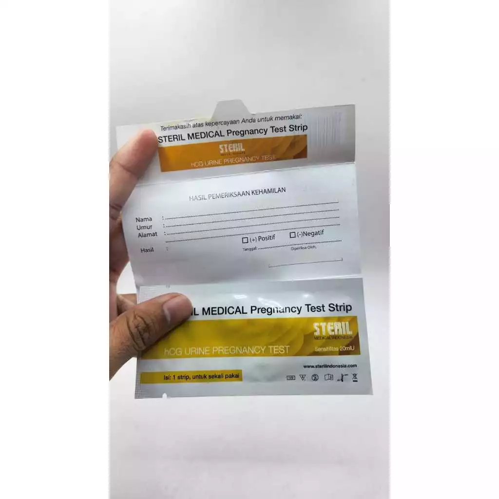 Tespek Tes Kehamilan Instant One med Strip Tes Hamil Testpack Tespek Pregnancy Test