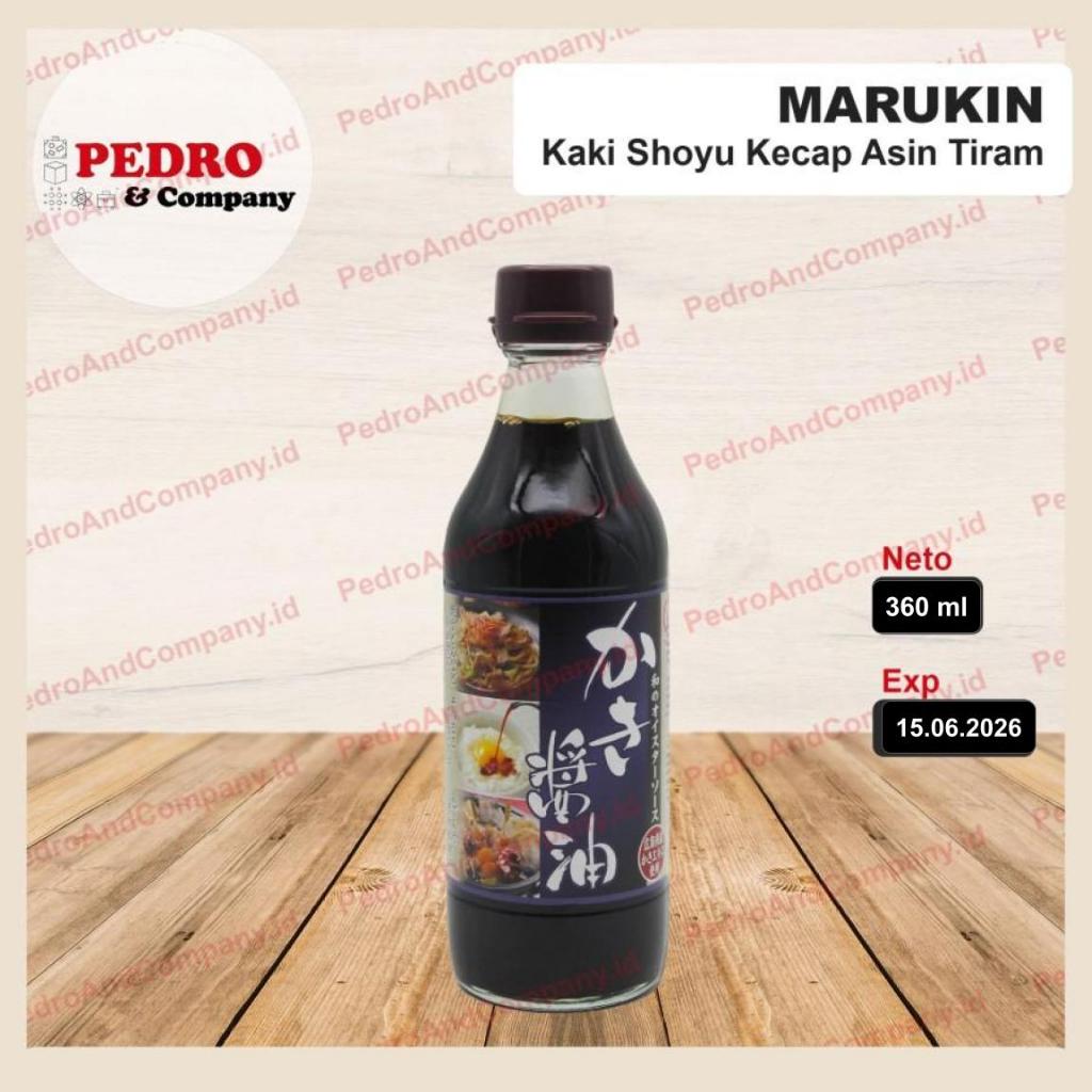 

Marukin Kaki Shoyu kecap asin Tiram 360 ml jepang oyster soy sauce