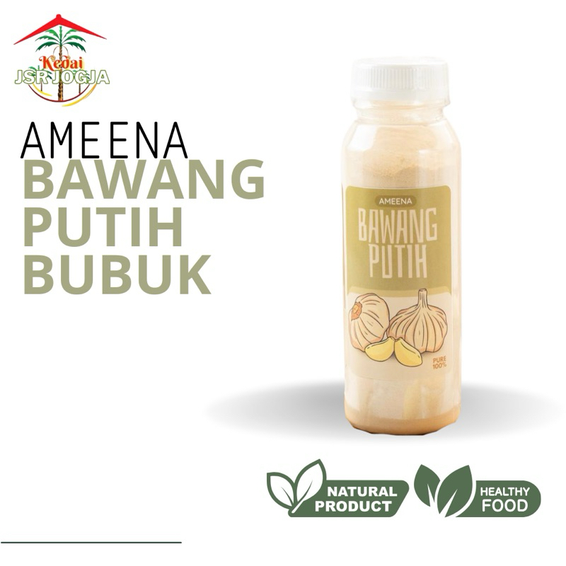 

Bawang Putih Bubuk 150gr | Ameena Premium Quality